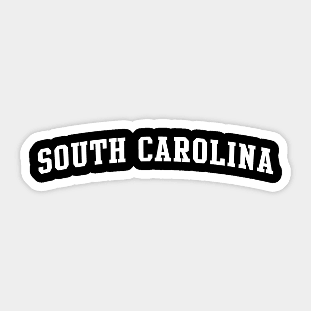 South Carolina Sticker by Novel_Designs